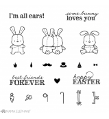 Mama Elephant HONEY BUNNY stamp set